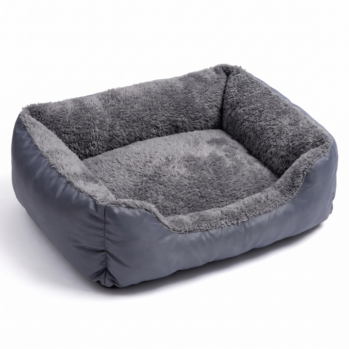 Snug Square Dog Sofa Bed on white background