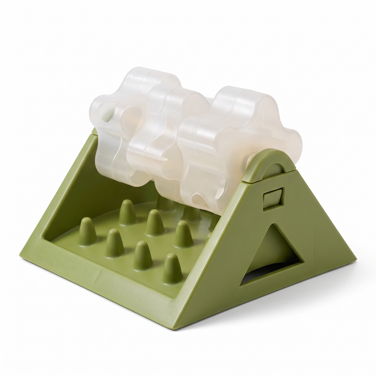 Wobble Dog Treat Dispenser Toy on white background