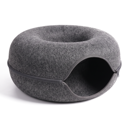 Hideaway Felt Cat Cave Bed