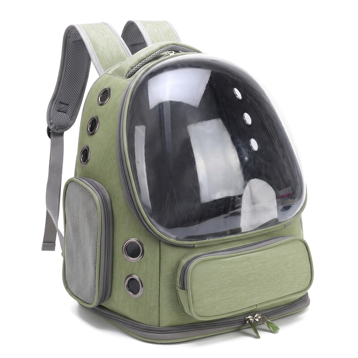 Orbit Bubble Pet Carrier Backpack on white background