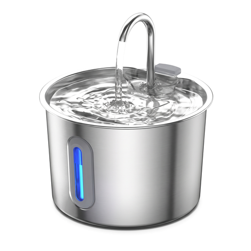 Clearwater Stainless Steel Pet Water Fountain