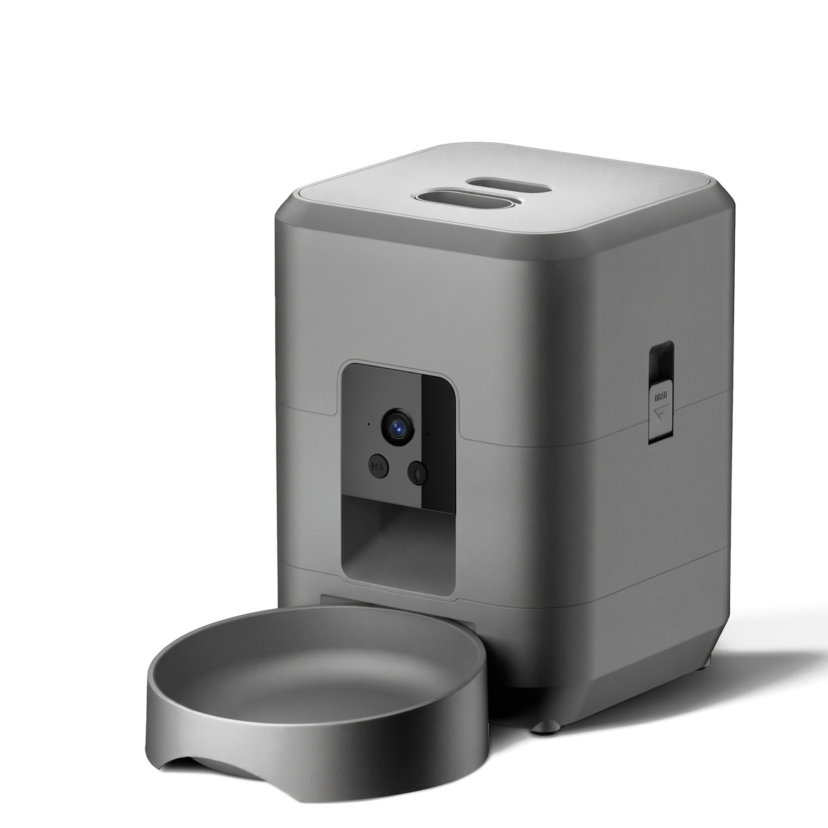 Watchful Automatic Pet Feeder with Camera on white background