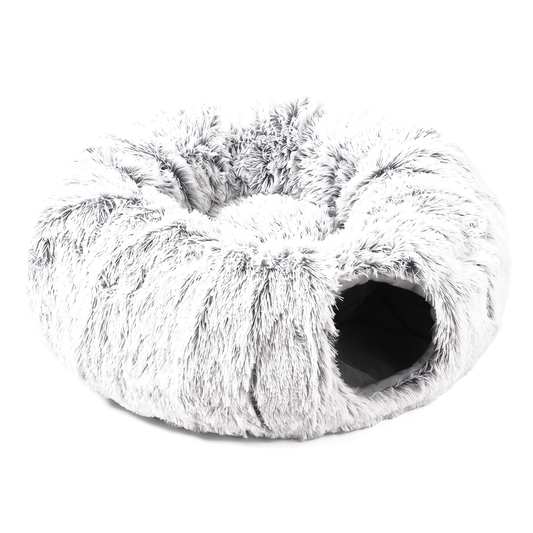Burrow 2-in-1 Cat Tunnel Bed on white background