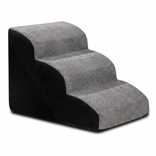 Hop 3-Step Memory Foam Pet Stairs